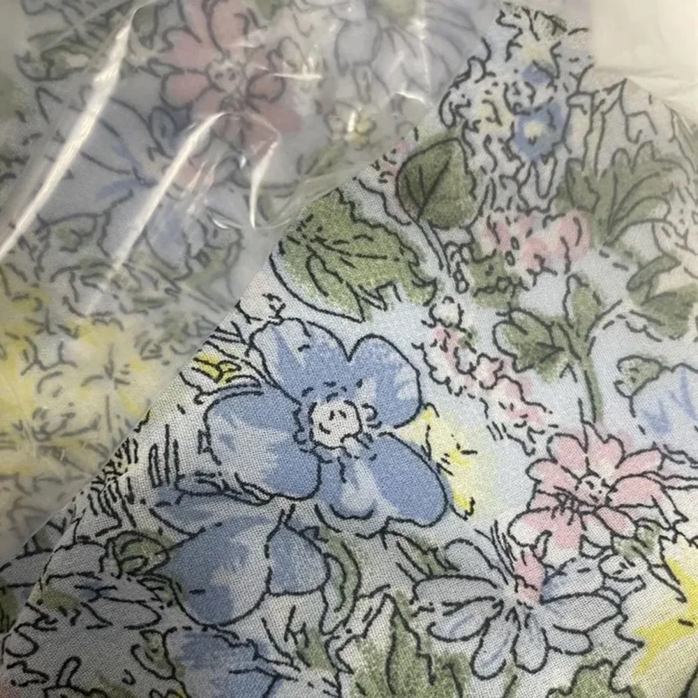 ASTR Wildflower  Blue Multi Floral Midi  Dress size Medium - Picture 8 of 11